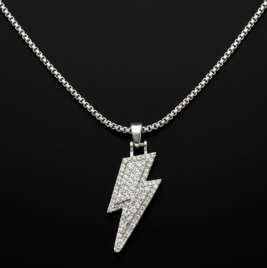FLASH VOID™ – ICED LIGHTNING PENDANT